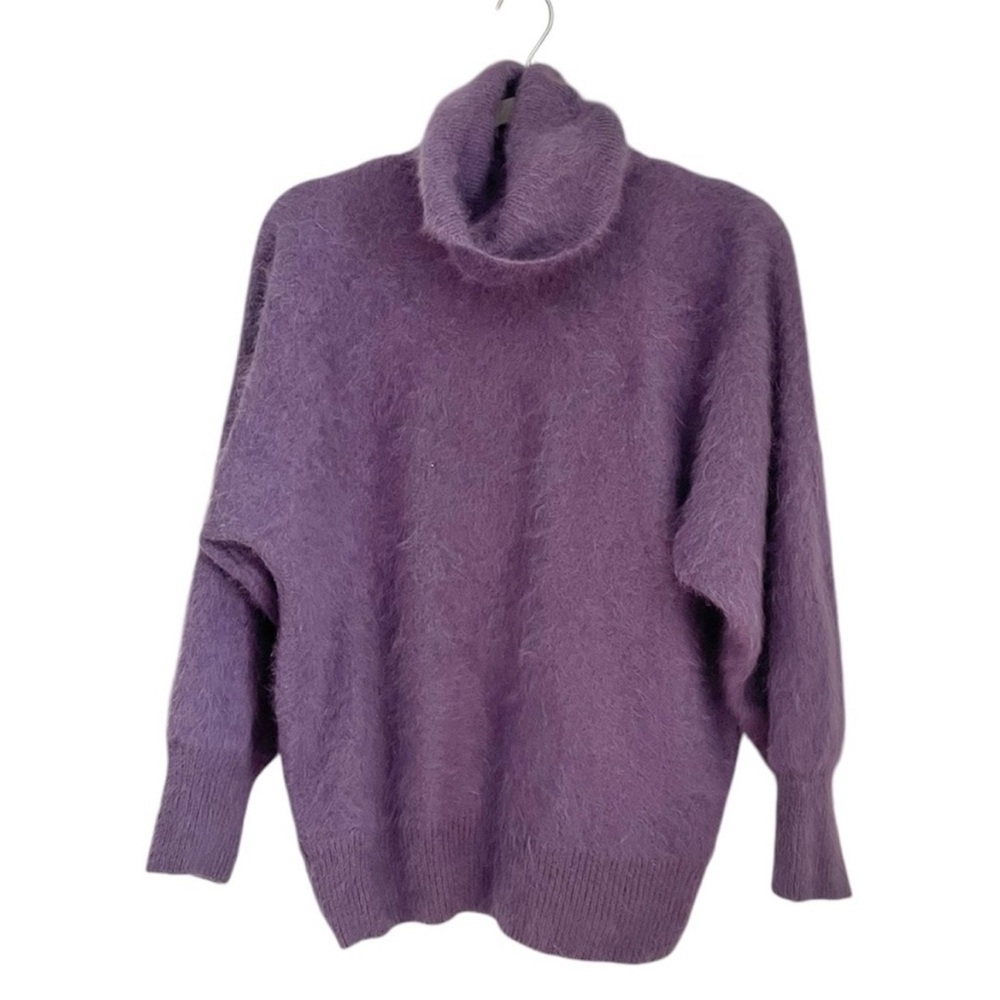 Connie Lavender Cowl Neck Sweater
